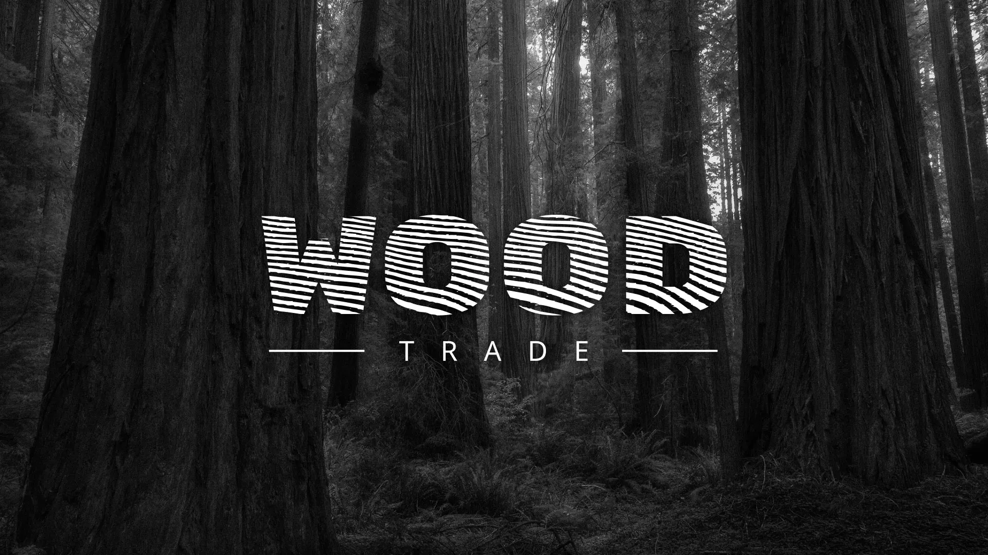 Разработка логотипа для компании «Wood Trade» в Отрадном